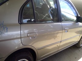 2004 HONDA CIVIC, SILVER, LX MODEL, 1.7L, AT.    A26329